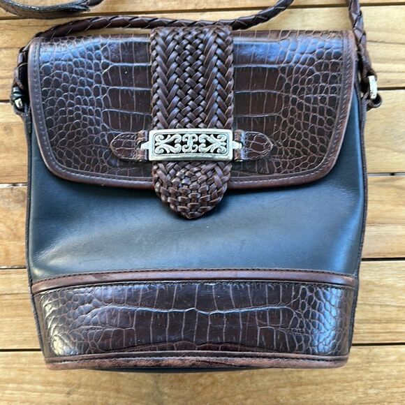 Brighton Leather Crossbody Bag - Picture 3 of 12